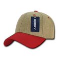 thumbnail image 1 of Decky 230-RED Chapeau en Jute Structuré Couronne Basse, Rouge, 1 of 1