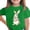 #0172-Green, variant on Cowsor Tween Boys Girls Easter Fun Print Crew Neck Short Sleeve Cotton Tee Comfortable Lightweight Casual Easter Daily Wear for Kids 3-15 Years