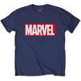 thumbnail image 1 of Marvel Comics Unisex T-Shirt Marvel Box Logo, 1 of 3
