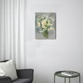 thumbnail image 3 of Beautiful White Daisy Flower Canvas Art - High Quality Wall Décor Print – Perfect for Modern Kitchen or Bedroom, Size 12x16, 3 of 7