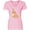AD-Pink, variant on Easter Cute Floppy Ear Brown Bunny Women's V-Neck T-Shirt