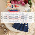 thumbnail image 3 of UAYOTSE Baby Girl Outfits Long Sleeve Top Plaid Suspender Skirt Floral Dress Headband Baby Clothes Size 3-6 Months, 3 of 6
