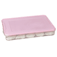 thumbnail image 1 of Caja de almacenamiento de carne para albóndigas de comida de 4 capas con tapa, soporte para contenedor a prueba de fugas, 1 of 5