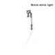 thumbnail image 4 of Yuarrent 1: 87 6,5 cm Mini lámparas de patio modelo de diseño de ferrocarril LED lámpara de estilo tradicional DIY manualidades Post luz nocturna Artesanía Luz verde/cálida Yuarrent HA066615-04, 4 of 6