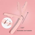 thumbnail image 3 of Navaja recortadora de cejas plegable, maquinilla recortadora de cejas, kit de cuidado de cejas para mujeres y hombres, 3 of 5
