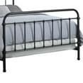 thumbnail image 4 of Transitional Styled Metal Queen Bed Bronze, 4 of 5