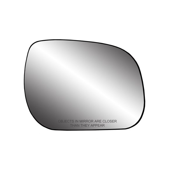 Vidrio De Espejo Calefactado Del Lado Del Pasajero Con Placa Trasera Toyota Rav 4 5 5/8"" X 7 3/8"" X 8 1/8"" Fabricado En Ee. Uu.