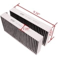 thumbnail image 4 of iFJF CUK 23 005-2 Cabin Air Filter Replacement for X1 2.0L 2016-2020 X2 2.0L 2018-2020 i3 0.6L 2015-2020 Cooper 1.5L 2014-2020 Clubman 1.5L 2016-2019 Replaces 64316835404 WP2131, 4 of 4