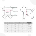 thumbnail image 4 of Labymos Dog Reflective Clothes Dog Pullover Pet Clothes with Leash Hole for Small Medium Large, 4 of 7