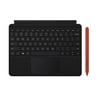 Microsoft Surface Go Type Cover Black + Surface Pen Poppy Red - Microsoft Surface Pen Poppy Red - Fold type cover back for tablet mode - A full keyboard experience - Bluetooth 4.0 in Surface Pen - 4,0