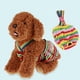 thumbnail image 3 of Bragas sanitarias de algodón para perros con correa ajustable talla M ropa interior fisiológica a rayas para mascotas mono pañal para niña perro, 3 of 10