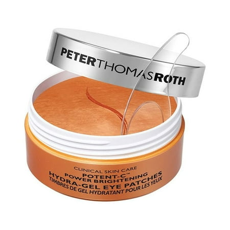 Peter Thomas Roth Potent-C Power Brightening Hydra-Gel Eye Patches 30 Pairs New No Box