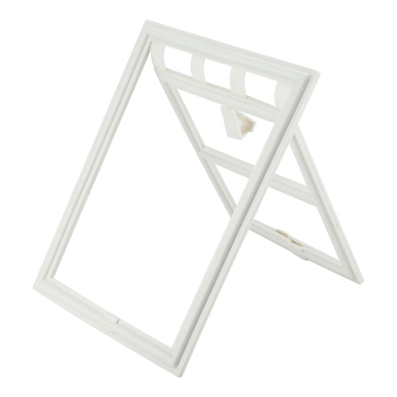 Vintage Plastic Dog Door With Locking Pet Security Flap Screen Window Gate Medium Flap Opening 2 Colors And Sizes Selection