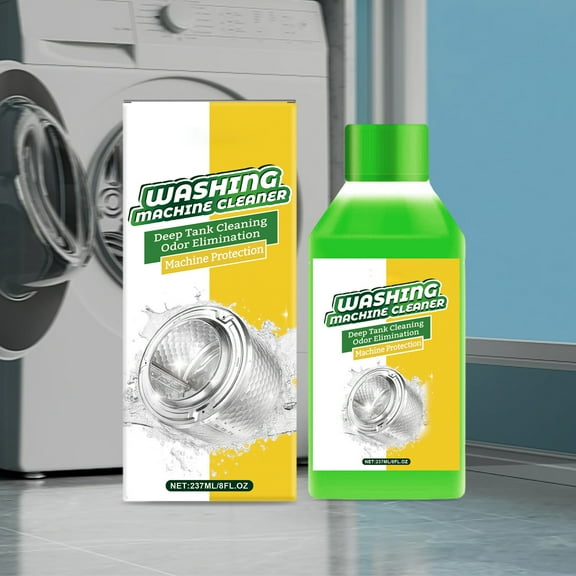 Washing Machine Cleaner, Tub Cleaner, Deep Cleaning Washing Tub Cleaner 237ml, Safe for Front Loaders and Top Loaders