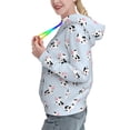 thumbnail image 2 of Xecao Cute Farm Cow Pattern Hoodies for Women Sweatshirts Long Sleeve Sweatshirts Pullover Outfits with Pocket-XX-Large, 2 of 7