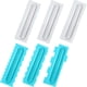 thumbnail image 1 of Peine para decorar, juego de raspadores para pasteles de diseño moderno, herramientas de dientes de sierra de plástico para alisar el glaseado, uso amplio para crear bordes de pasteles, herramientas, 1 of 7