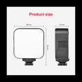 thumbnail image 4 of Mini LED Video Light Photography 2W Dimmable 6500K Fill Panel Lamp for Camera Smartphone Laptop, 4 of 8