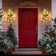 thumbnail image 5 of Decoraciones Navideñas Luminosas para Escaleras, Decoraciones Led Colgantes para Puertas, Coronas Navideñas Artificiales, Adecuadas para Barandillas o Decoraciones de Puertas En Interiores y Exterior, 5 of 6