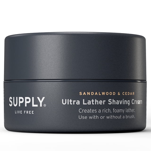 Crema de afeitar Supply Ultra Lather Sandalwood & Cedar 100 ml