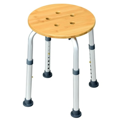 Slip Resistant Bamboo Bath Seat Shower Chair UK Ubuy