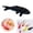 Black, variant on Clearance Under $1 1Pc Artificial Koi Figurine Koi Fish Figurine For Shelf Display,Pvc (A)