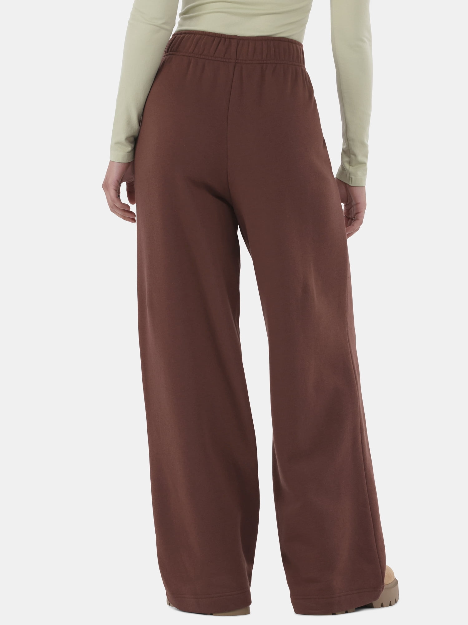 No Boundaries Wide Leg Fleece Pants, 28", 30", 32" Inseams, Women's & Women's Plus XXS-4X
