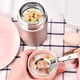 thumbnail image 3 of Tarro de comida con aislamiento Baoblaze plegable acero inoxidable negro, 3 of 8