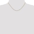 thumbnail image 2 of 14k Yellow Gold 16 Inch 1.25mm Figaro Spring Necklace Ring Chain Pendant Charm, 2 of 9