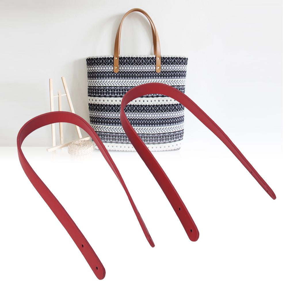 Herwey Pièces de Sac à Main, Poignée de Sac en Cuir DIY 65cm avec