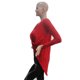 thumbnail image 5 of Mujeres Irregular Clubwear Largo Mini Vestido Cóctel Vestido M Rojo FLhrweasw Para estrenar, 5 of 6