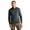 Slate Heather, variant on Men's EVERACTIVE Long Sleeve Tech Pique Polo