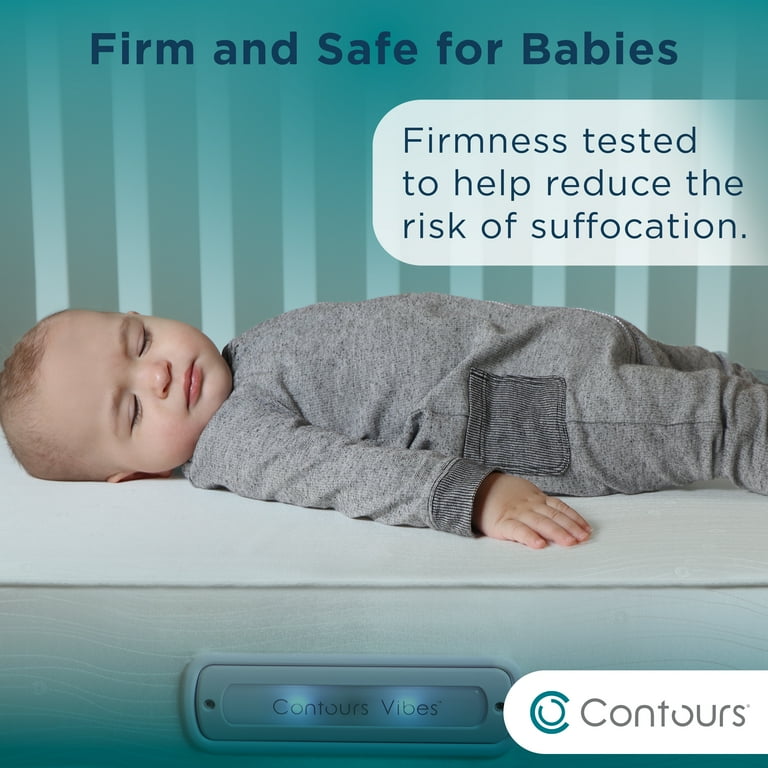 Contours Vibes 2-Stage Soothing Vibrations Crib and Toddler Mattress