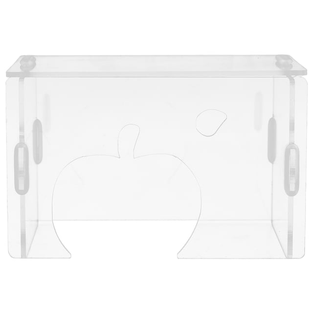 Miangastore Cabane pour Cochon d'Inde Acrylique Transparent Protection de Sécurité 1 Ensemble
