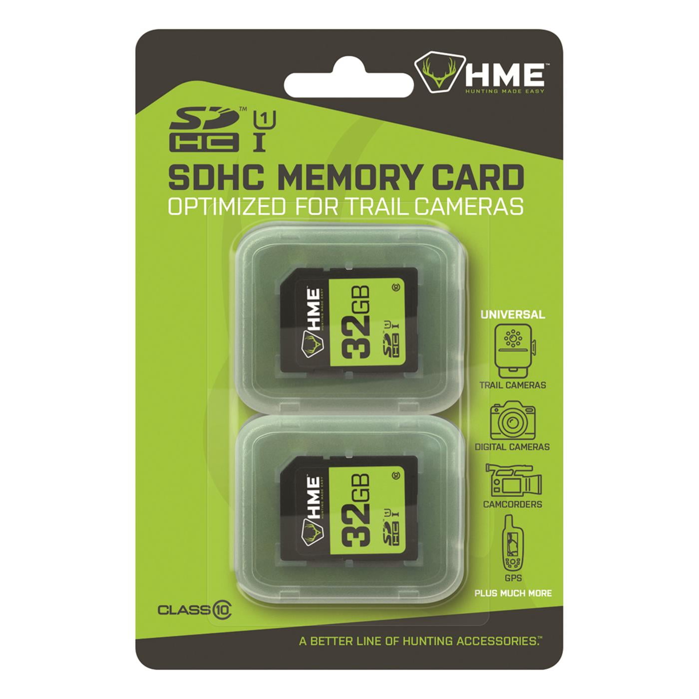 Hme Sd Memory Card 32gb 2pk -