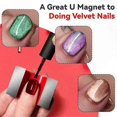 thumbnail image 3 of Rectangular Utility Magnet, U-Shaped, 30 Lbs Pull Force, Red, for Home, Office, DIY Projects, 3 of 5