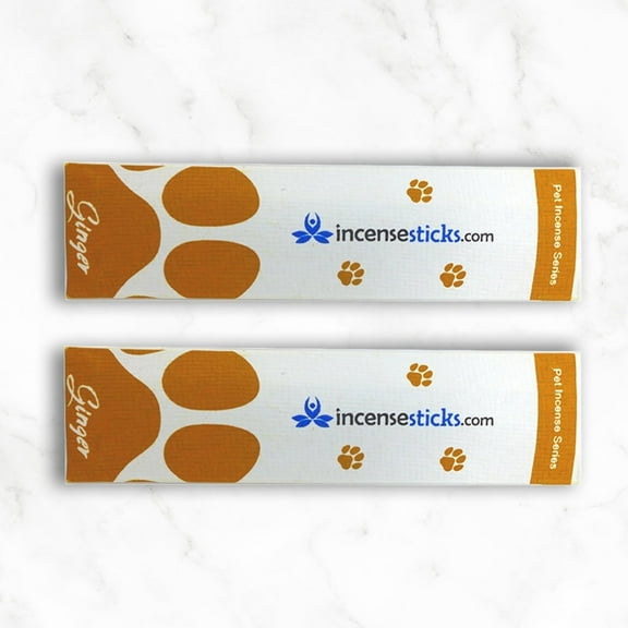 Pet Ginger Incense Sticks Pack: 2 Packs