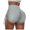 Grey, variant on Womens' Butt Lifting Biker Shorts High Waist Stretch Shorts with Drawstring Sides Training, Gym Yoga Shorts (AG, S)