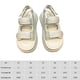 thumbnail image 2 of Zapatos de vestir casuales con hebilla doble ajustable zapatos de verano punta abierta para mujer, 2 of 8