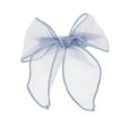 thumbnail image 4 of Unique Bargains 1 Pc Bow Ribbon Duckbill Hair Clips Blue Purple, 4 of 5