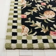 thumbnail image 3 of Safavieh Chelsea Candelario Bordered Area Rug, Black/Ivory, 2'6" x 5', 3 of 11