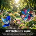 thumbnail image 3 of Pinwheel Bird Repellent Windmill Laser Reflective Pinwheel for Garden Yard Patio Bird Deterrent Kids Toy Outdoor Decoration, 3 of 10