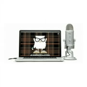 Blue Microphones Yeti USB Microphone (Silver) Bundle with Pop Filter