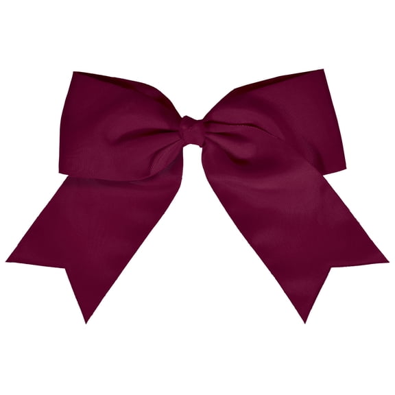 Jumbo Hair Bow Maroon