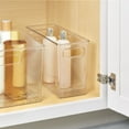 thumbnail image 4 of iDesign Plastic Kitchen Cabinet Organizing Bin, 12" L X 5" W, Clear, 4 of 5