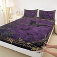 thumbnail image 3 of Feelyou Halloween Bat Bed Sheets, Mystic Jungle Animal King Sheets, Western Tribal Botanical Sheet Set, Breathable Home Decor, 4pcs, 3 of 7