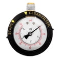 thumbnail image 1 of Miangastore Non Corrosive Liquid and Gas Pressure Testing Gauge White 1Set 3.0x2.6x1.2In, 1 of 9