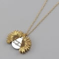 thumbnail image 6 of you-are-my-sunshine-sunflower-necklace-women-men, 6 of 11