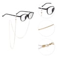 thumbnail image 3 of Unique Bargains 1 Pc Eyeglass Chain Glasses Chain Copper Snake Chain Pattern 75cm L  Gold Tone, 3 of 5