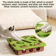 thumbnail image 7 of Cat Toys Interactive Wooden Cat Puzzle Toy Intelligence Treat Puzzle Feeder Box Game Enrichment Accessories with Jingle Balls, for Indoor Kitten Adult Cat, 7 of 7