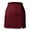 Wine, variant on yillto Womens A Lined Skirts High Waist Split Hem Fashion Slim Short Skirt Ladies Solid Color Mini Skirt